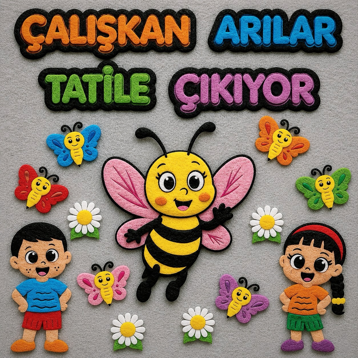 Çalışkan Arılar Tatil