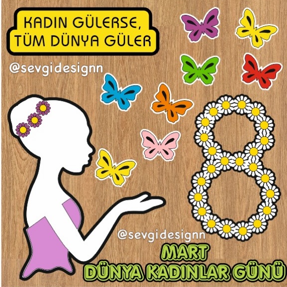 Kadınlar Günü Panosu
