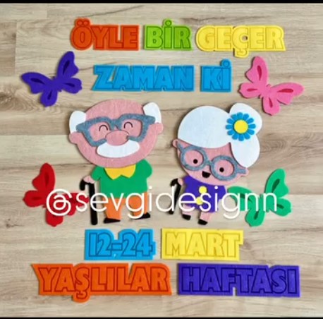 Yaşlılar Haftası Panosu